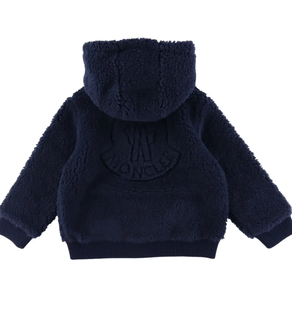 Moncler Fleecejakke - Medium Blue
