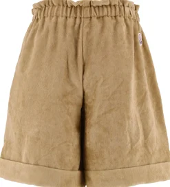 Moncler Shorts - Fløjl - Medium Beige