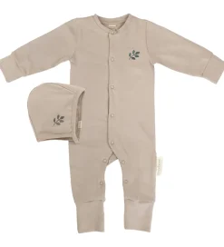 Moonboon Natdragt m. Babyhjelm - Gaveæske - Earth