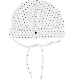 MP Babyhjelm - Hvid m. Firkanter