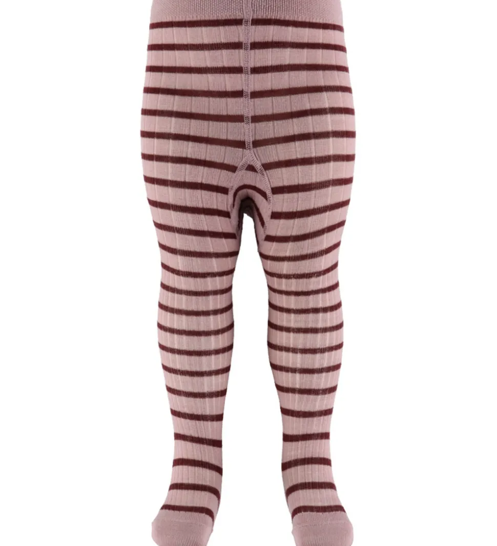 MP Strømpebukser - Uld - Rib - Viggy - Woodrose