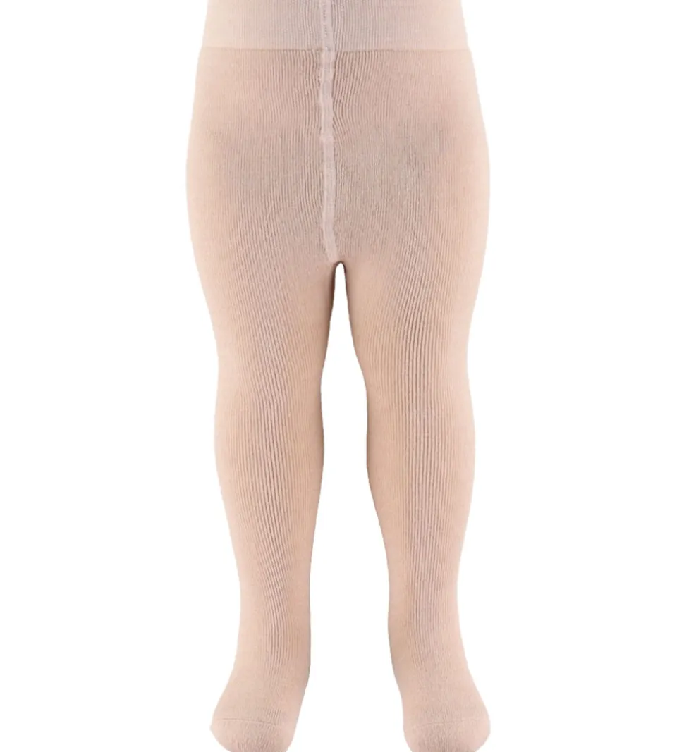 MP Strømpebukser - Uld/Bomuld - Bobbie - Rose Dust