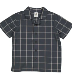 Müsli Skjorte - Check - Night Blue/Cashmere