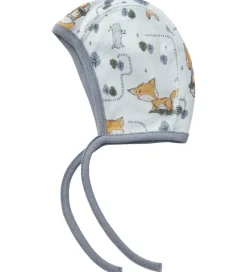 Name It Babyhjelm - Uld - NbmWillit - Gray Dawn/AOP