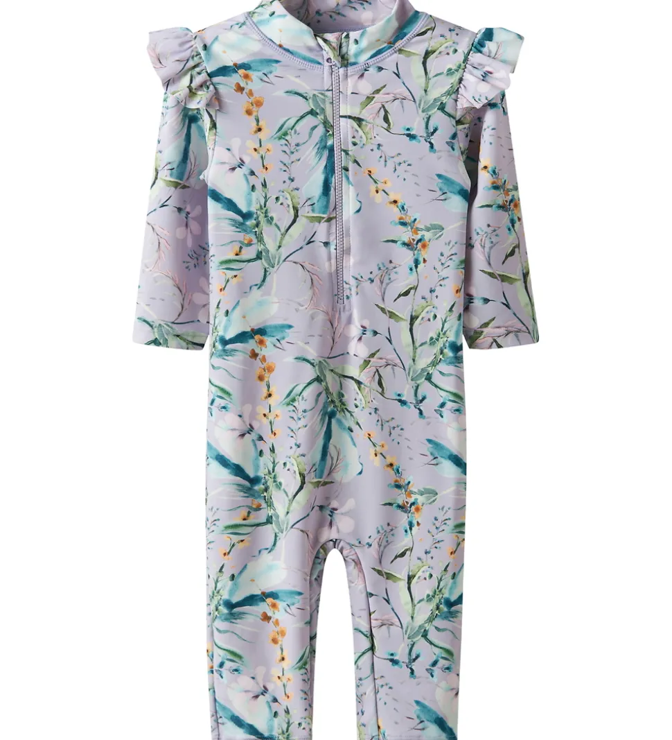 Name It Badeheldragt - NmfZila - UV40+ - Orchid Bloom