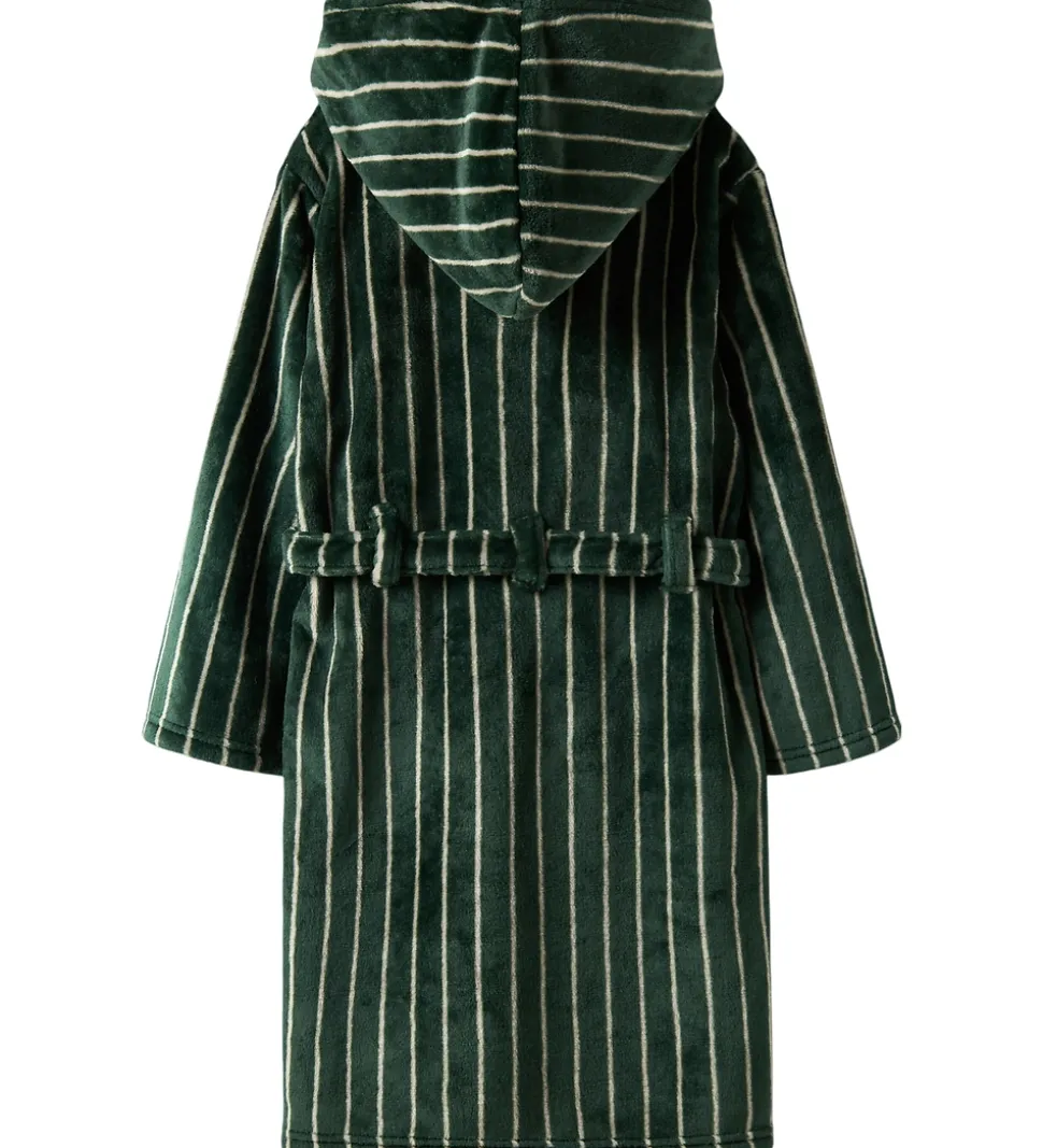 Name It Badekåbe - Velour - NmmRacer - Bistro Green