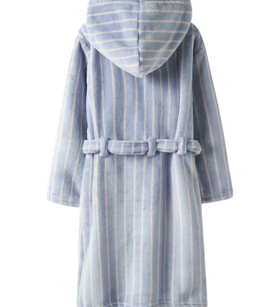 Name It Badekåbe - Velour - NkfRose - Kentucky Blue