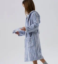 Name It Badekåbe - Velour - NkfRose - Kentucky Blue