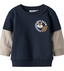 Name It Bluse - NbmSumo - Navy Blazer