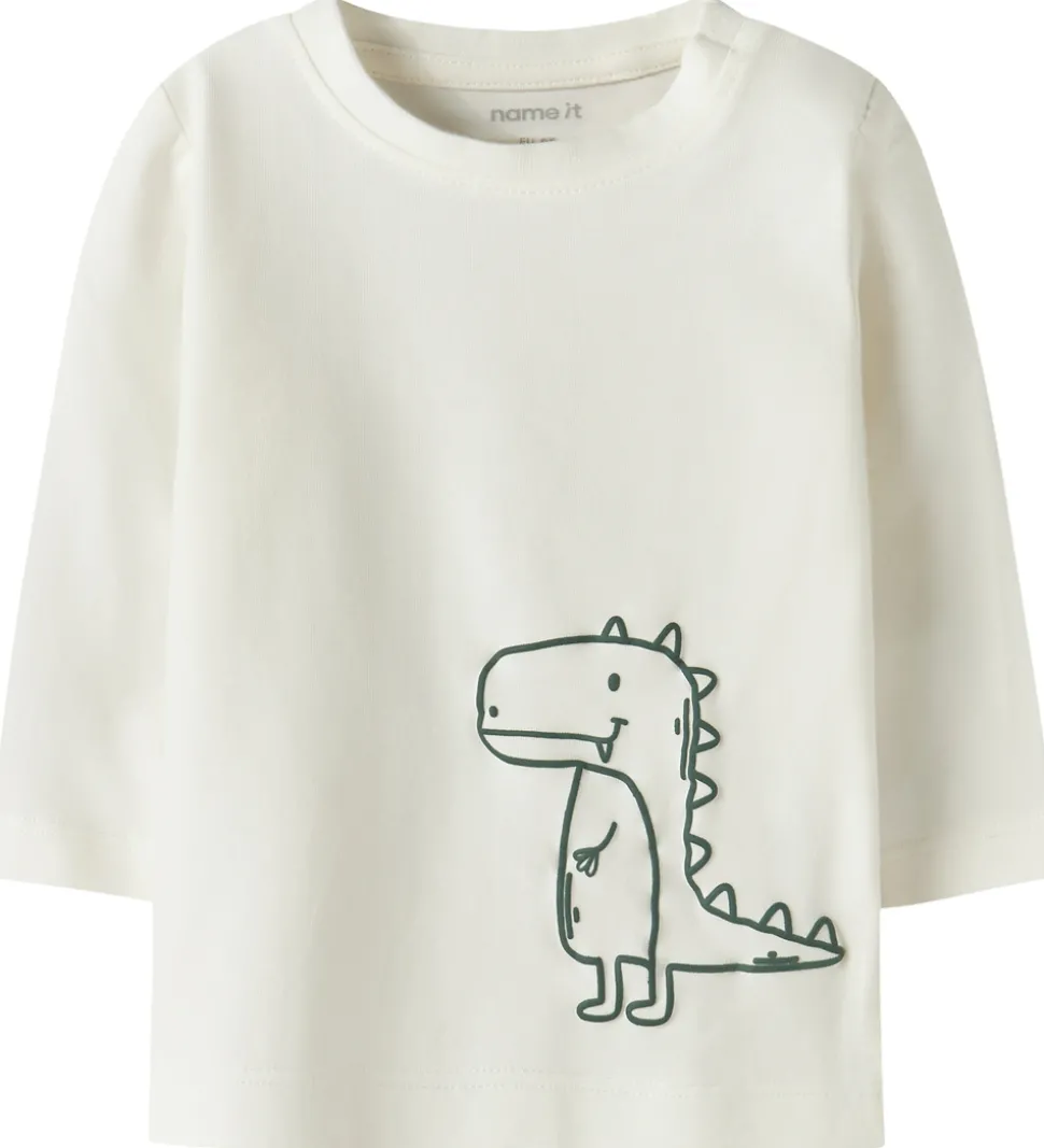 Name It Bluse - NbmVobbi - Cloud Dancer/Dino