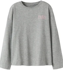 Name It Bluse - NkfRaris - Grey Melange