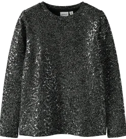 Name It Bluse - NkfSura - Sort m. Glimmer