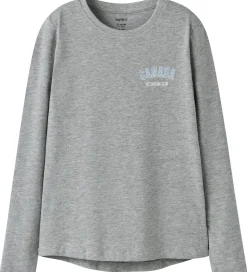 Name it Bluse - NkfVix - Grey Melange/Canada