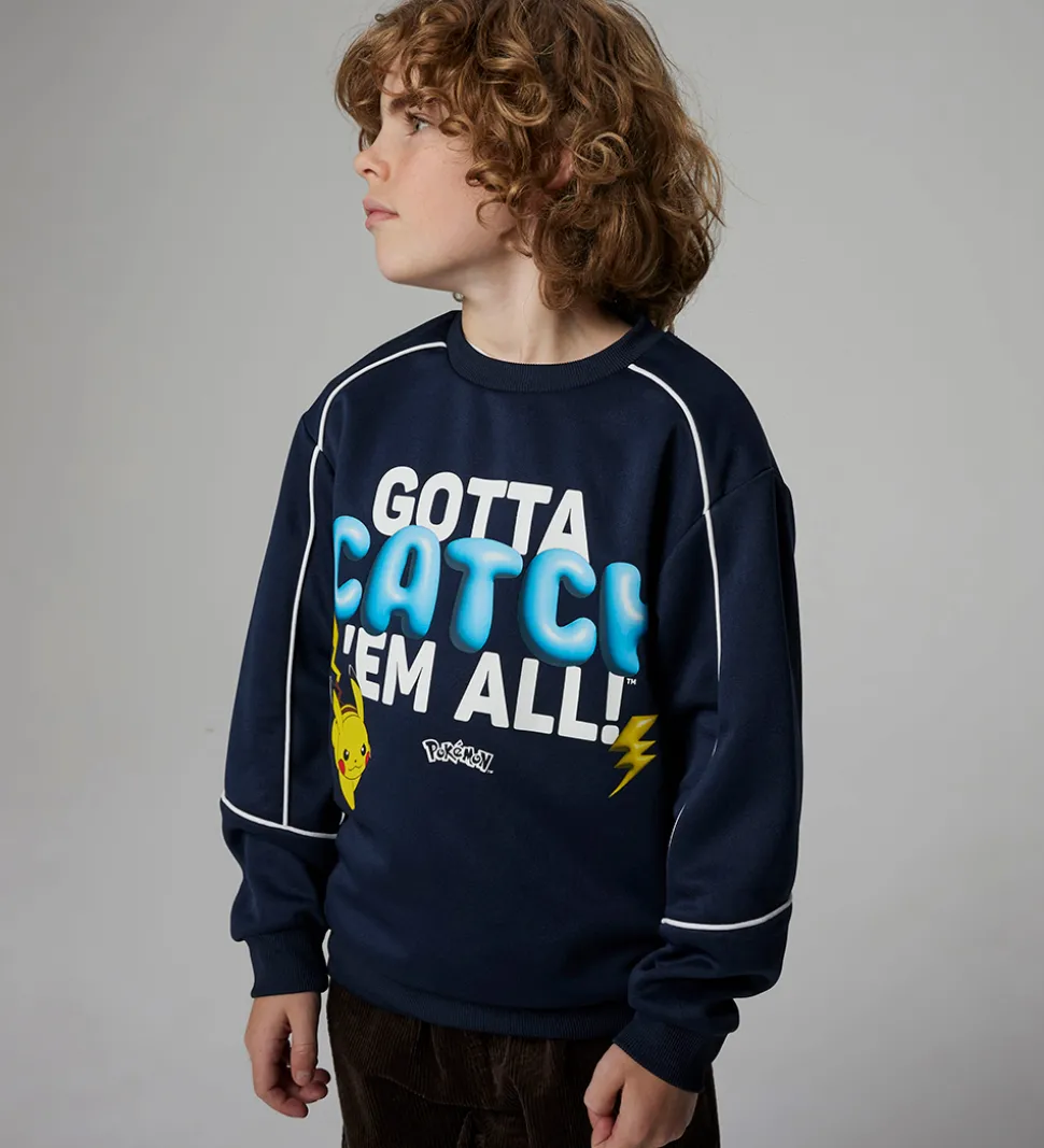 Name It Bluse - NkmSidney - Pokémon - Navy Blazer