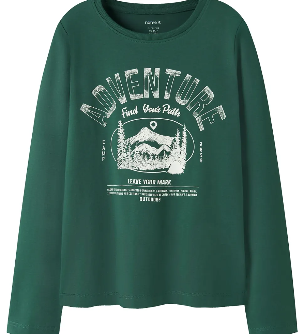 Name it Bluse - NkmVux - Bistro Green/Adventure
