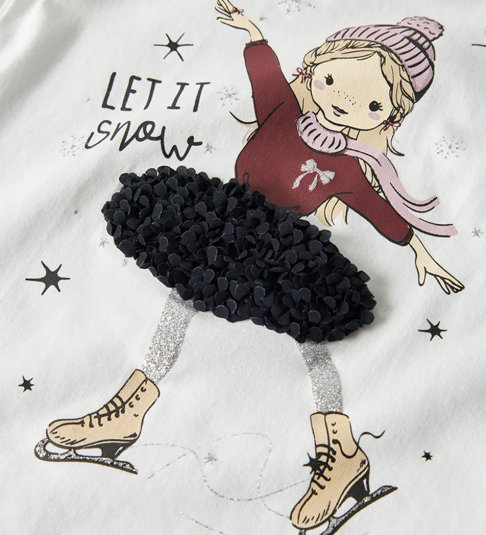 Name It Bluse - NmfSedra - Bright White