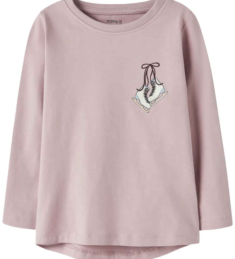 Name it Bluse - NmfVix - Keepsake Lilac/Ice Skates