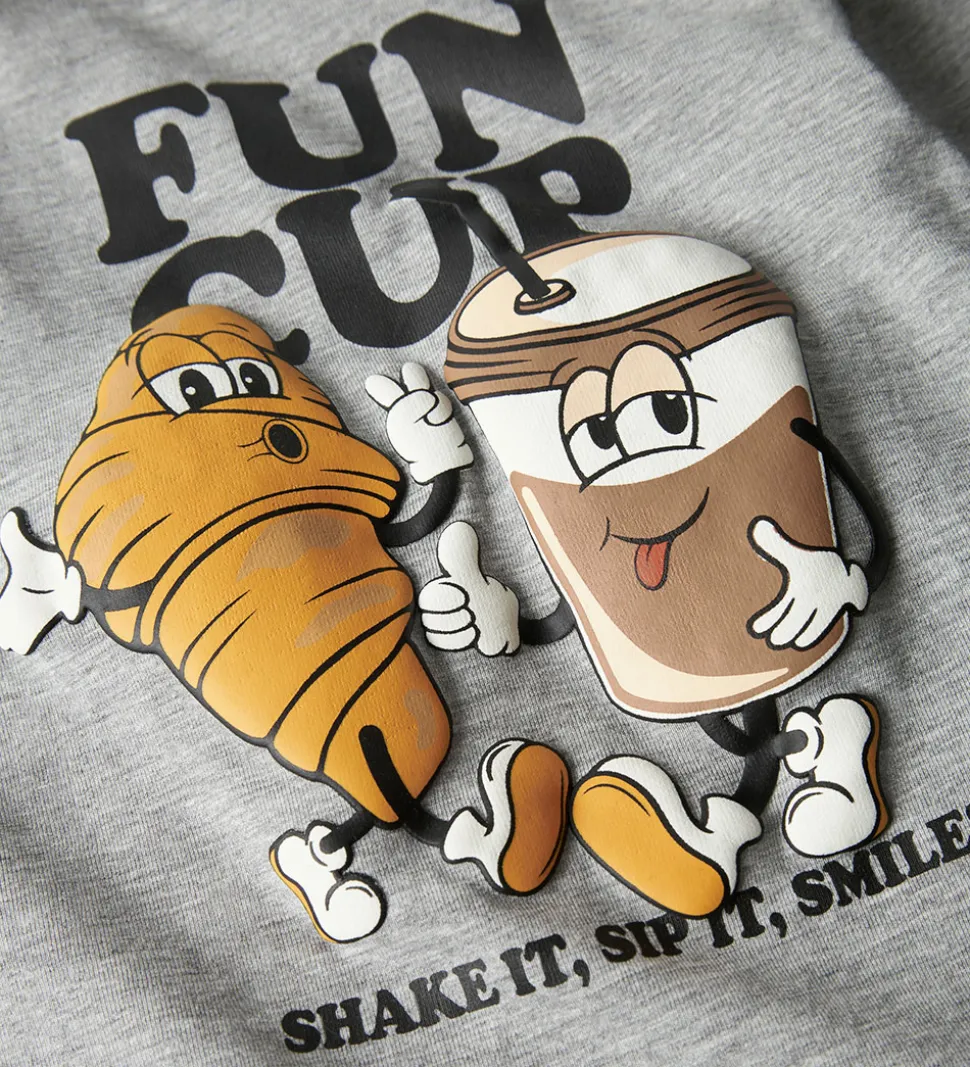 Name It Bluse - NmmRasmus - Grey Melange