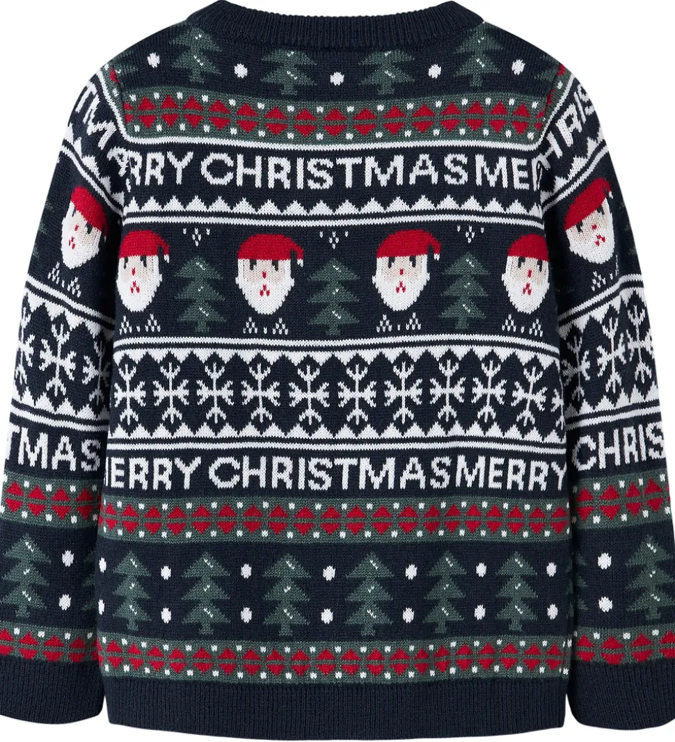 Name It Bluse - NmnRastokka - Strik - Dark Sapphire