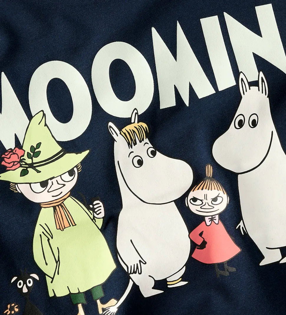 Name It Bluse - NmnSlov - Moomin - Navy Blazer