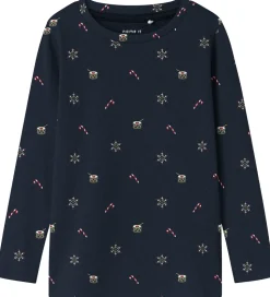 Name It Bluse - Rib - NmnRoko - Navy Blazer