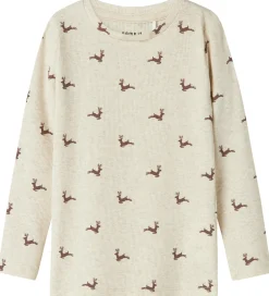 Name It Bluse - Rib - NmnRoko - Peyote Melange