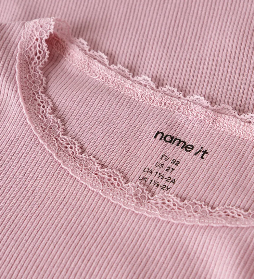 Name It Bluse - Rib - Noos - NmfKab - Fragrant Lilac