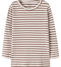 Name It Bluse - Rib - Noos - NmnBani - Toasted Coconut