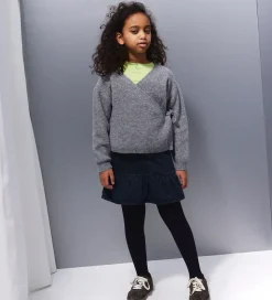 Name it Bluse - Strik - NkfSanie - Grey Melange