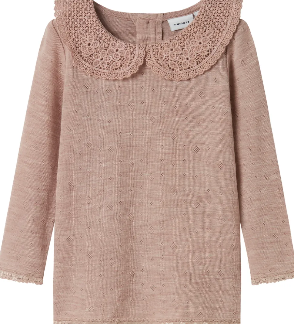 Name It Bluse - Uld - NmfWang - Shadow Gray