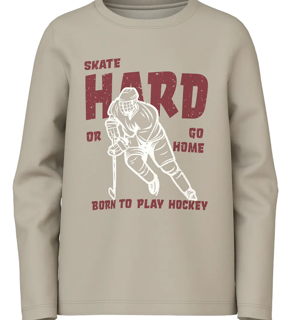 Name It Bluser - 2-pak - NkmVux - Island Fossil/Cloud Dancer 98