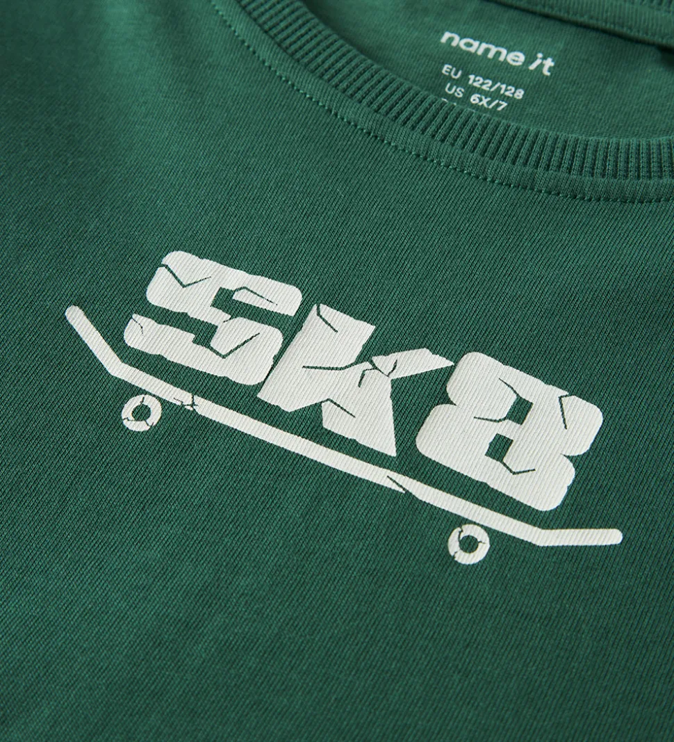 Name It Bluser - 2-Pak - NkmVarto - Navy Blazer/Bistro Green Sku