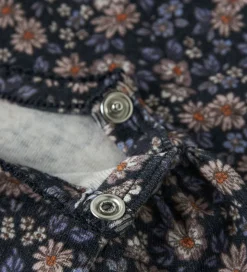 Name It Body l/æ - NbfOalia - Navy Blazer m. Blomster