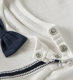 Name It Body l/æ - NbmRufus - Bright White m. Print