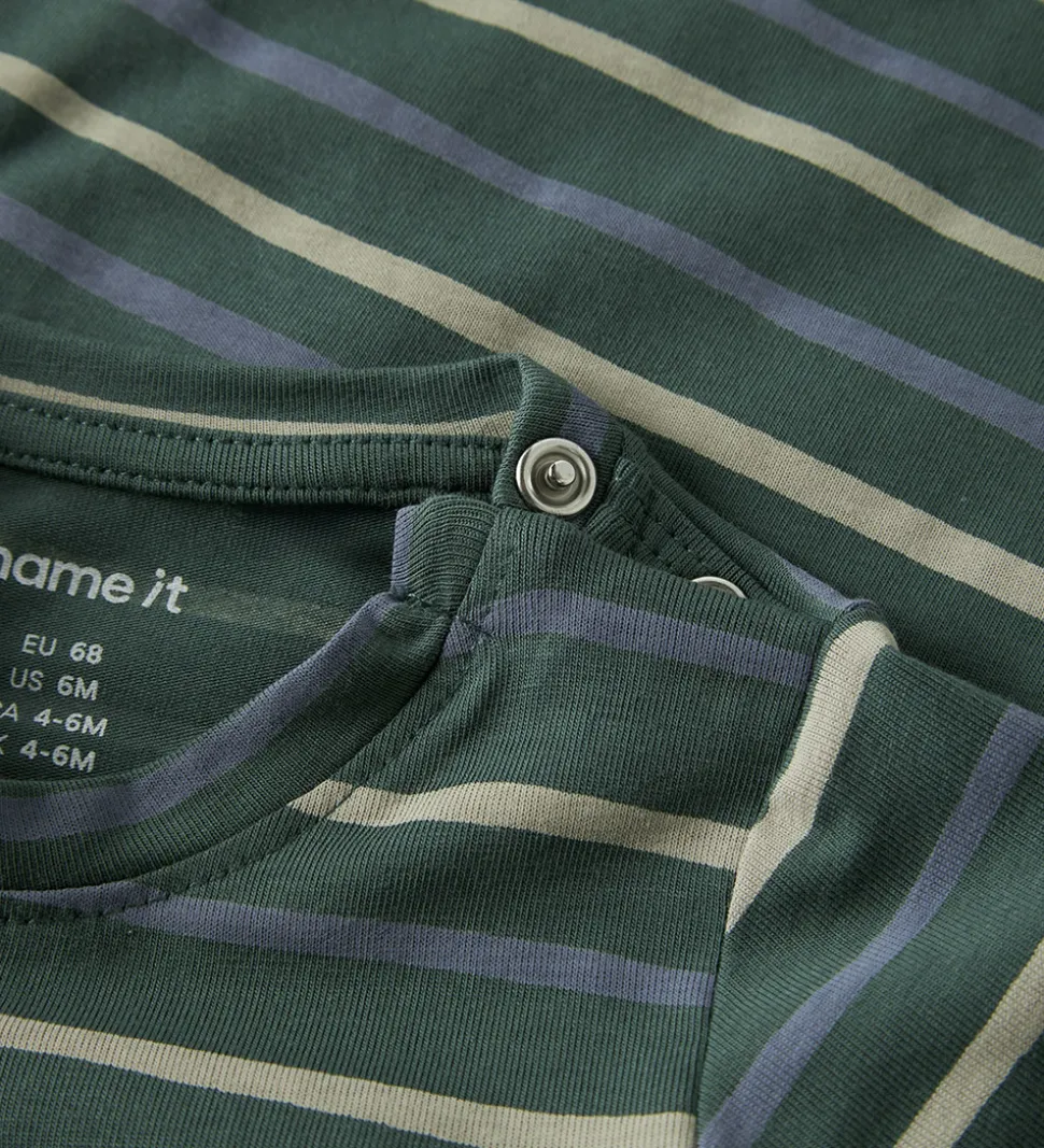 Name It Body l/æ - NbmVroels - Bistro Green/Stripes