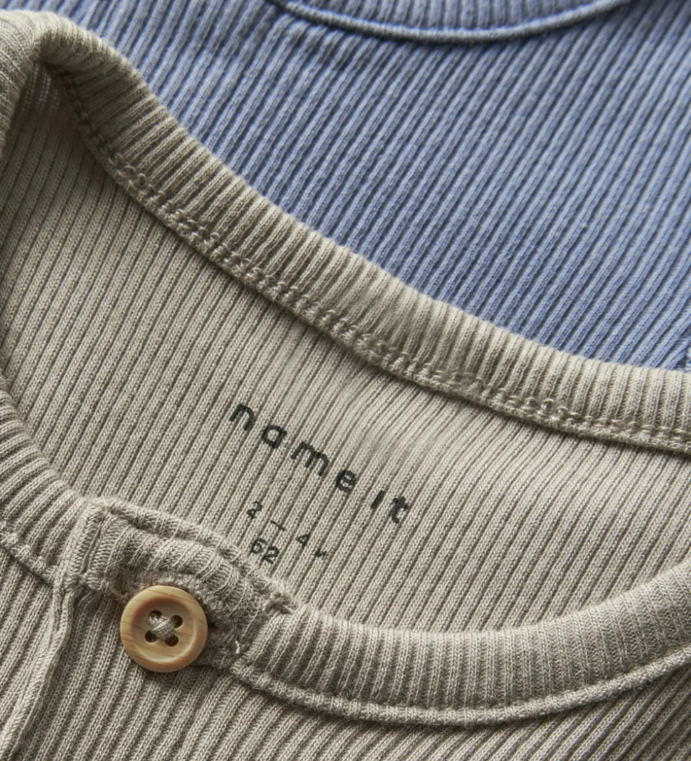 Name It Body l/æ - 2-pak - Rib - Noos - NbmKab - Troposphere/PUR