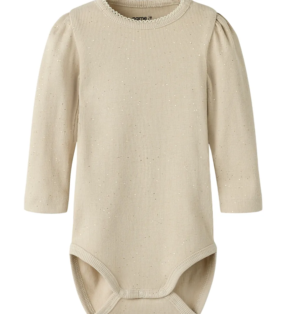 Name It Body l/æ - Rib - NbfRosally - Cement m. Glimmer