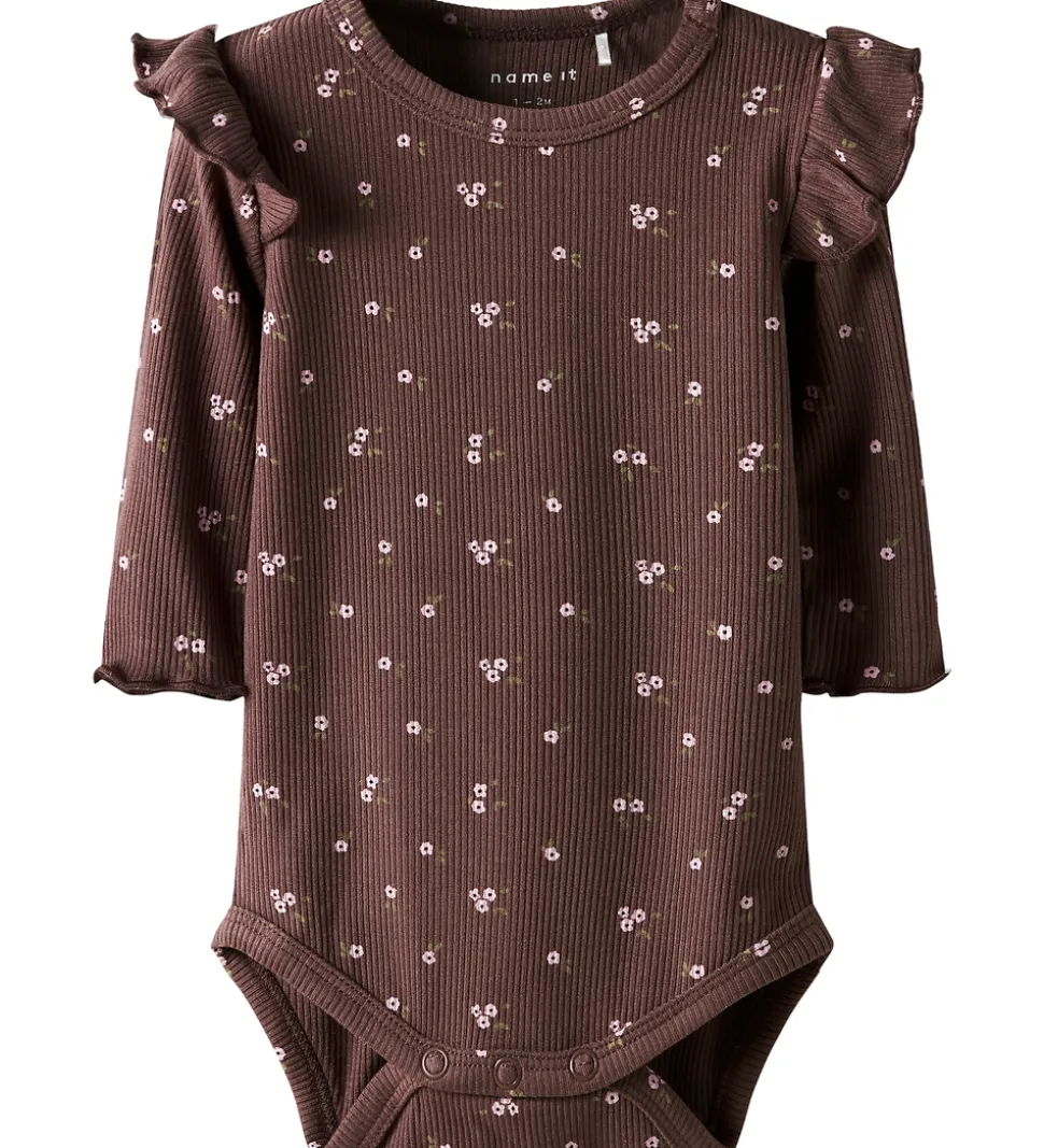 Name It Body l/æ - Rib - NbfSoho - Peppercorn