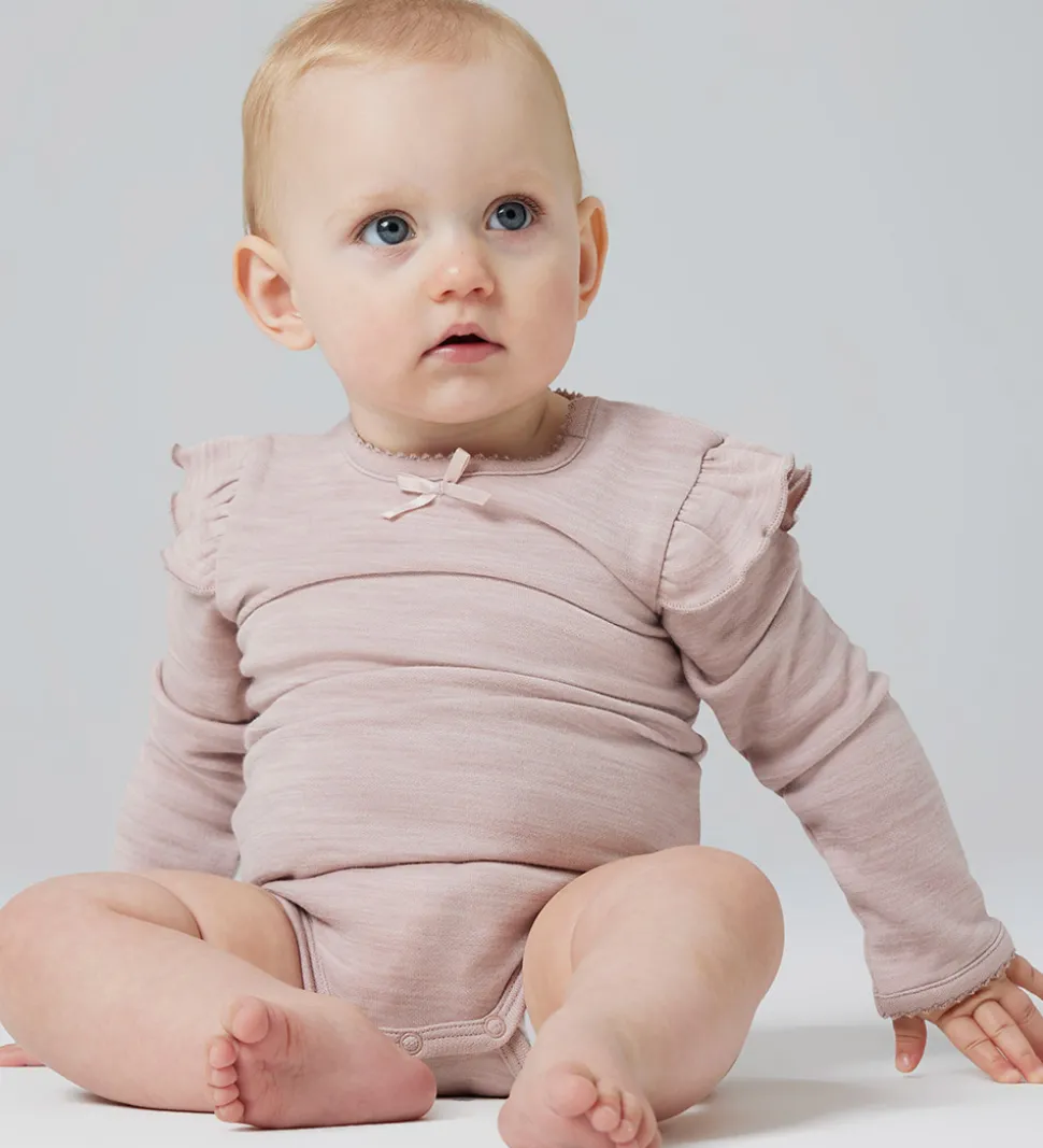 Name It Body l/æ - Uld/Viskose - NbfWyla - Shadow Gray