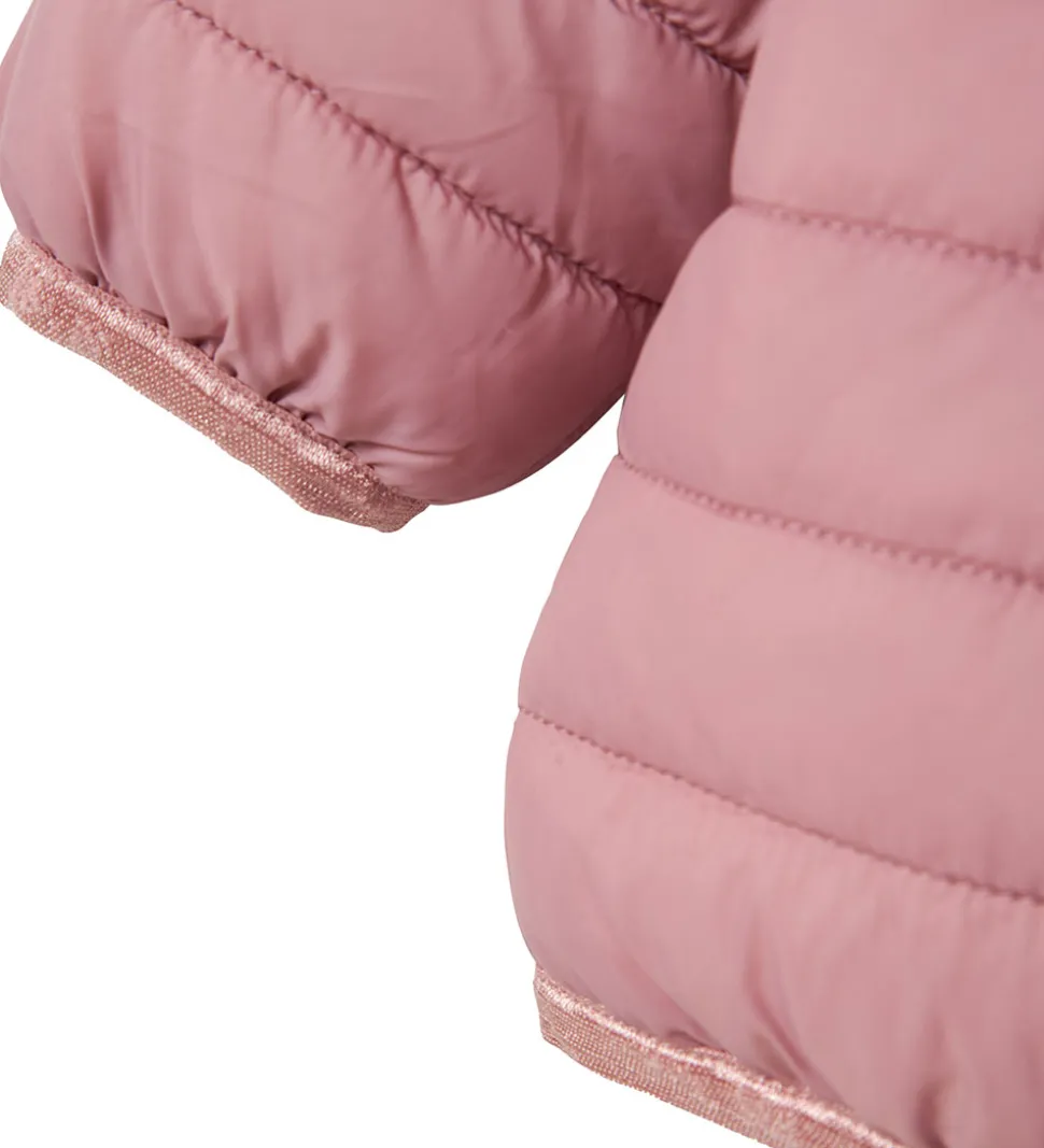 Name It Dynejakke - NbfMarble - Woodrose