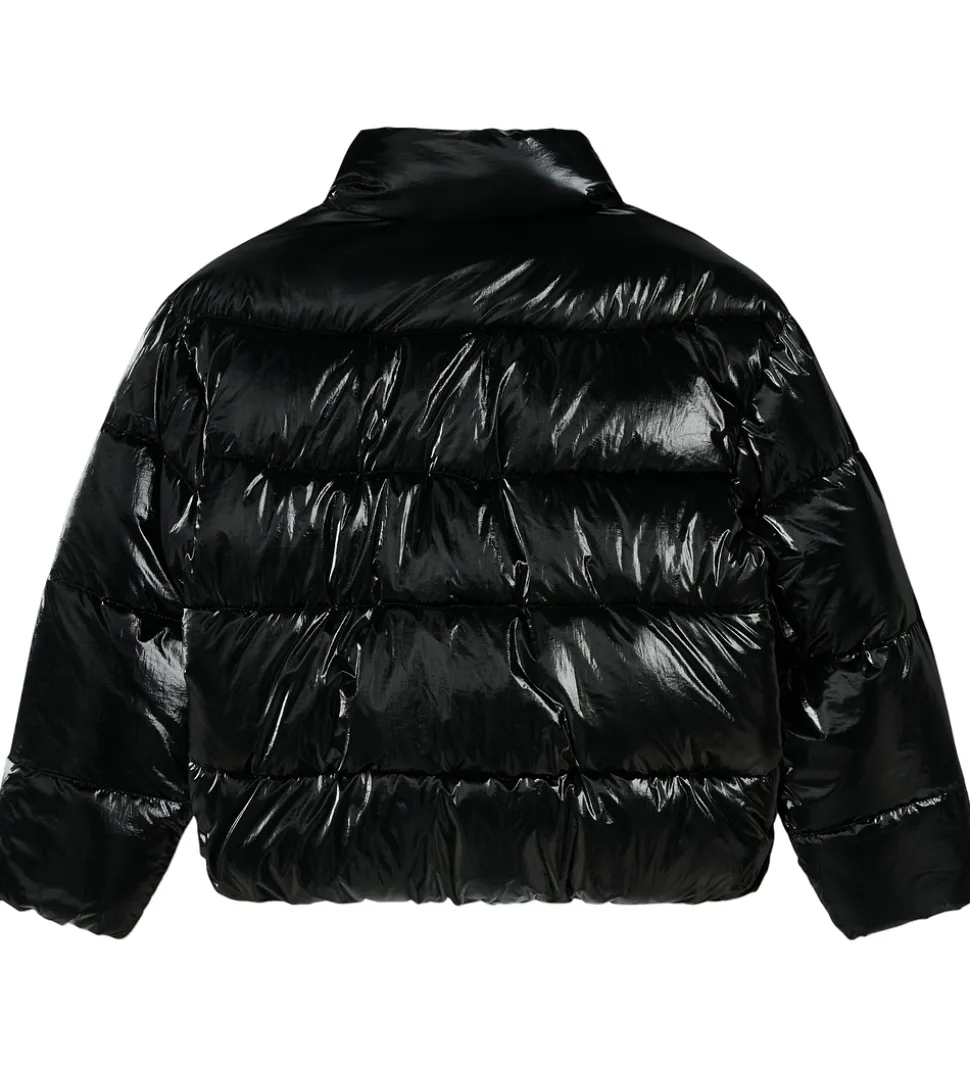 Name It Dynejakke - NkfManon - Sort