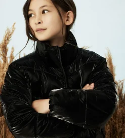 Name It Dynejakke - NkfManon - Sort