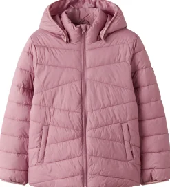 Name It Dynejakke - NkfMarble - Lilac