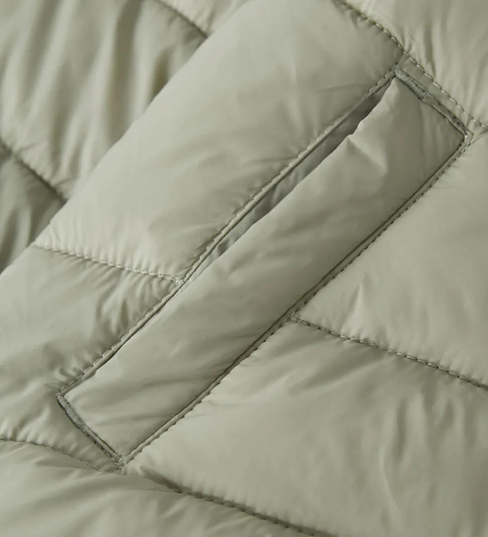 Name It Dynejakke - NmfMarble - Seagrass