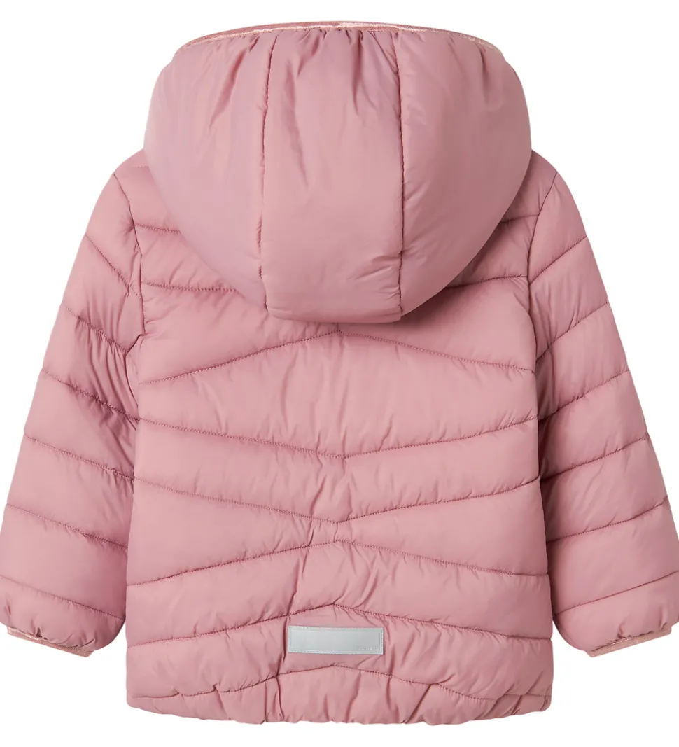 Name It Dynejakke - NmfMarble - Lilas