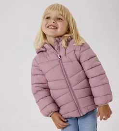 Name It Dynejakke - NmfMarble - Lilas