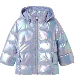 Name It Dynejakke - NmfMolina - Pastel Lilac