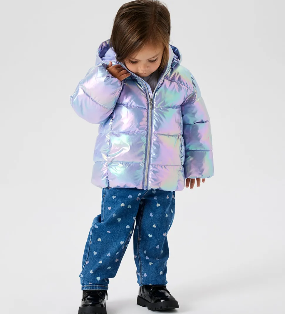 Name It Dynejakke - NmfMolina - Pastel Lilac