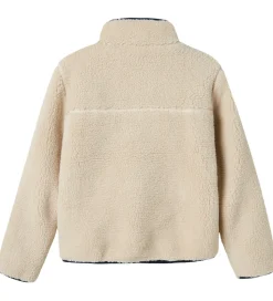 Name It Fleecejakke - NknMattia - Moonbeam/Dark Sapphire