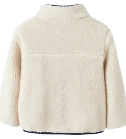 Name It Fleecejakke - NmnMattia - Moonbeam/Dark Sapphire